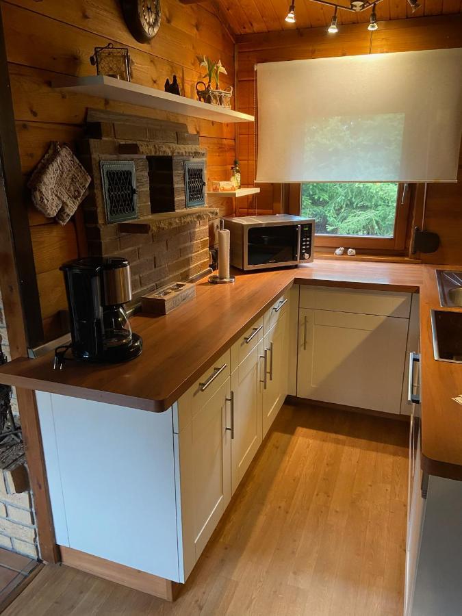 Villa Blockhaus Ferienzauber Bromskirchen Esterno foto