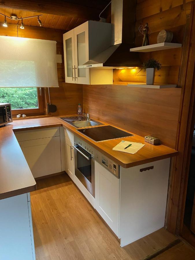 Villa Blockhaus Ferienzauber Bromskirchen Esterno foto